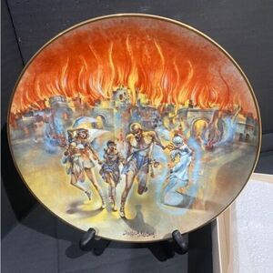 Yiannis Koutsis Collectible Plate The‎ Creation